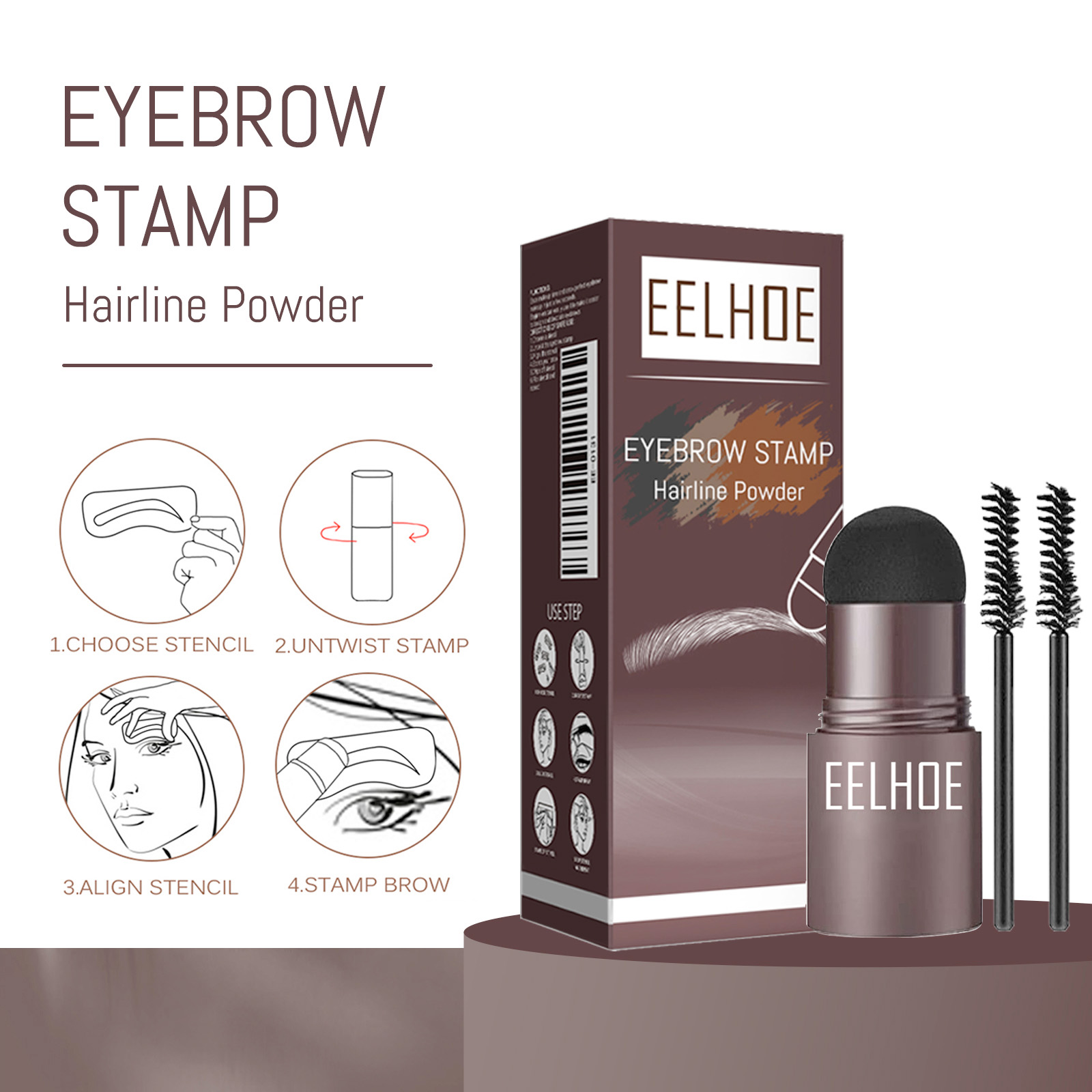 Eelhoe Eyebrow Stamp Shaping E - огляд і ціна Plant Parent Kit