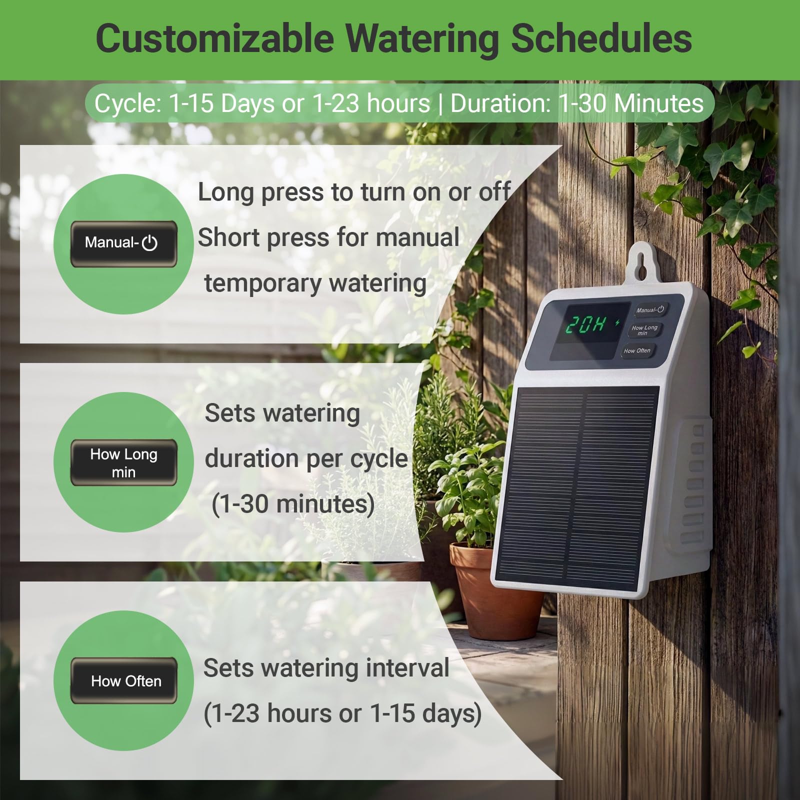 Upgraded Solar Drip Irrigation - огляд і ціна Plant Parent Kit