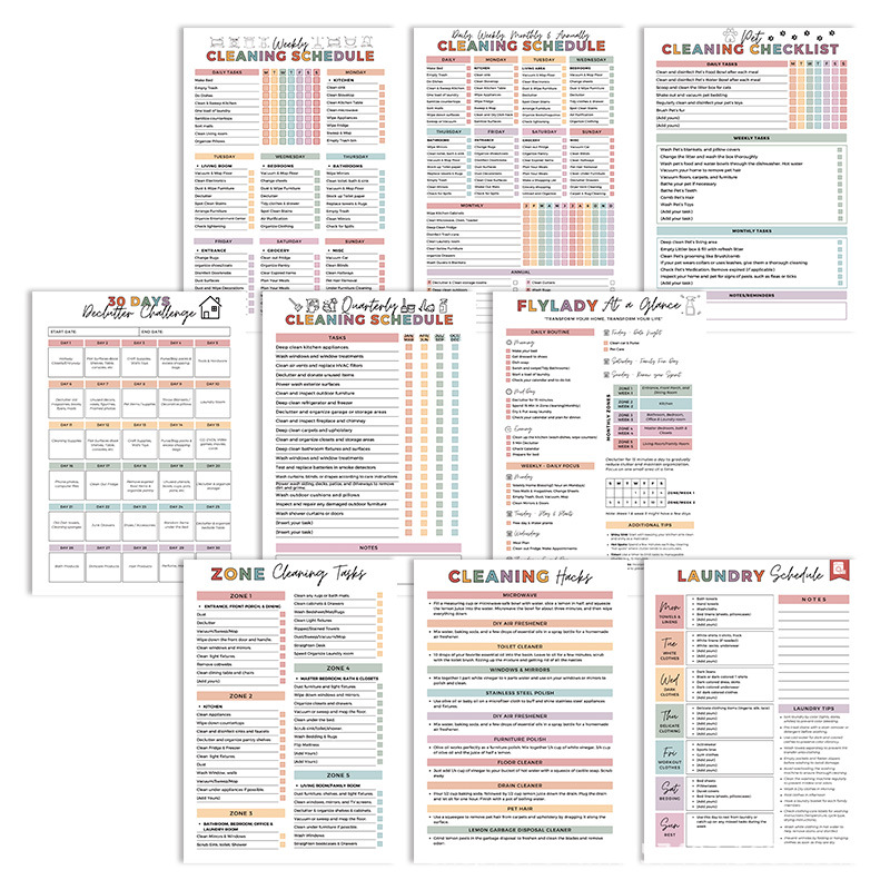 ADHD Cleaning Planner English  - огляд і ціна Planned Parenthood